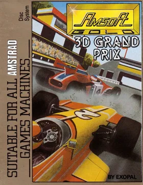 3D Grand Prix (UK) (1985) box cover front